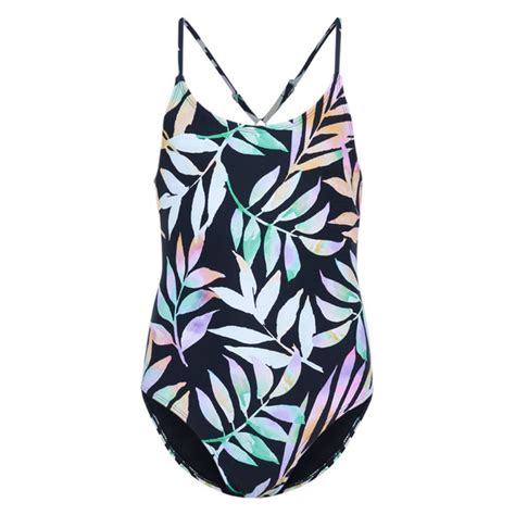 Mandarine And Co Luau Paradise Jr Girls One Piece Swimsuit Sports