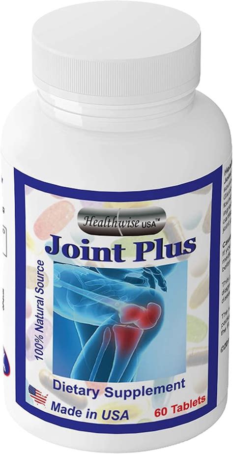 Joint Plus 1200 Mg 60 Tablets 100 Natural Source Dietary Supplement