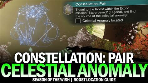 Constellation Pair Celestial Anomaly Location Guide Starcrossed The