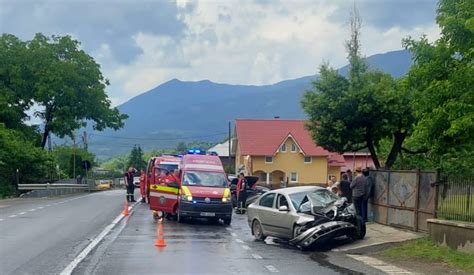 Accident grav în Tureac Mai multe victime au ajuns la spital FOTO