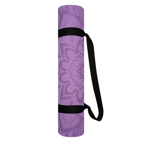 Flow Yoga Mat 6mm Pure Mandala Lavender - Yoga Mats By My Yoga Essentials