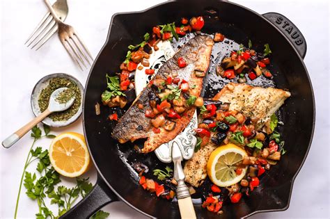 Greek Style Sea Bass Recipe