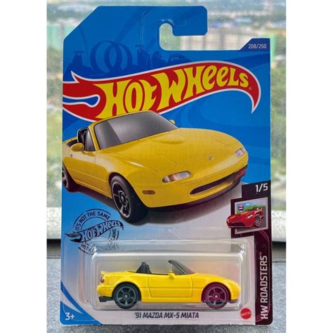 Hot Wheels Mazda Mx Miata Shopee Malaysia