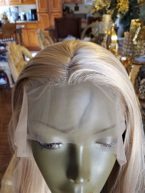 24 Ash Blonde Beautiful Lace Front Wig Lace Front Wig Heat Resistant Long Lace Wig BRAND NEW
