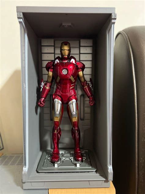 Hot Toys Iron Man Mark VII 7 MMS185 Hall Of Armor Hobbies Toys Toys Games On Carousell