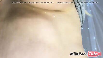 Cute Lactating Blonde MILF Breastfeeding