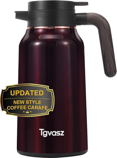 Amazon Thermal Coffee Carafe 70 Oz 36 Hour Hot Stainless Steel Carafes For Hot Liquids