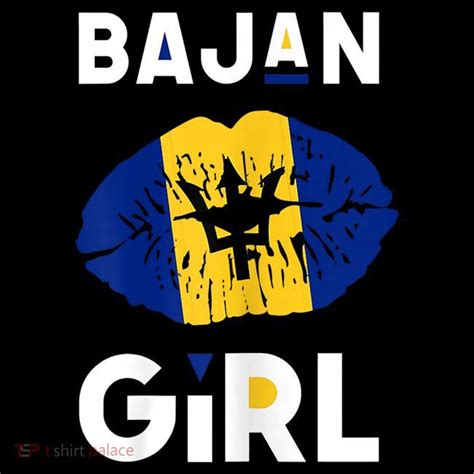Womens Bajan Girl Barbados Girl Barbadian Flag Lips Barbadian Short