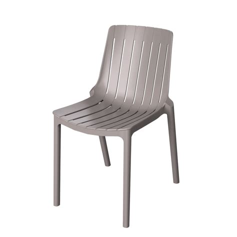 Cadeira de Plástico Ripa Nude Produtos Loja das Cadeiras