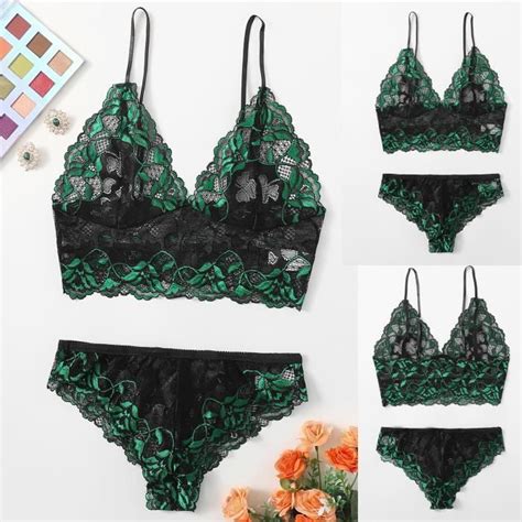 Femmes Lingerie Corset Dentelle Sans Fil Racy Mousseline Vêtements De Nuit Sous Vêtements Tops