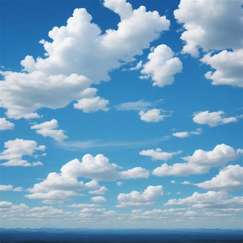 Premium AI Image | sky and clouds nature background