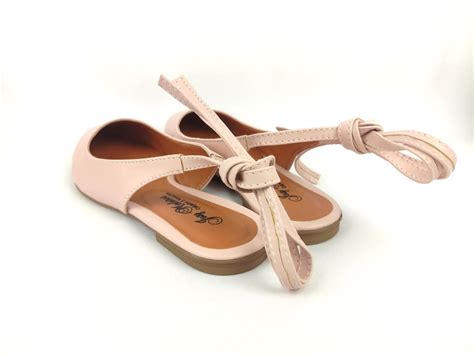 Sapatilha Mule Nude Tirinha Amarração Josy Medeiros