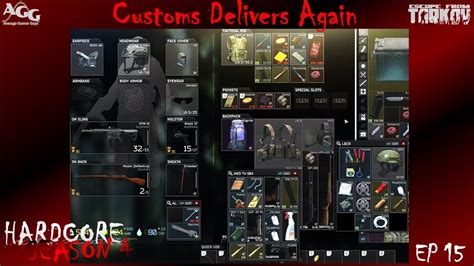 Customs Delivers Again Hardcore S4 EP 15 Escape From Tarkov YouTube