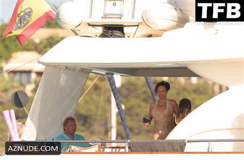 Lilly Becker Sexy Shows Off Her Nude Tits While On A Vacation In Ibiza Aznude