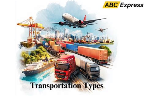 transportation modes  major transportation types services