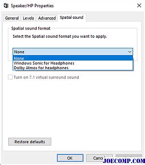 Как установить dolby atmos на windows 10