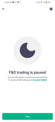 F&O Pause on Groww - New Feature Alert! 