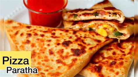 Pizza Paratha Recipe गेहूं के आटे और सब्ज़ियों से बनायें ये पिज़्ज़ा