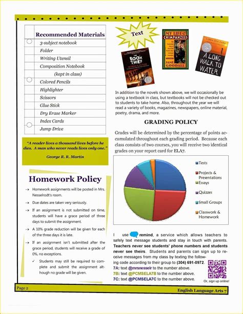 Infographic Syllabus Template Free