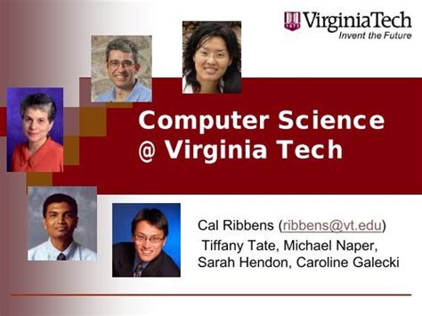 Cs Department Of Computer Science Virginia Tech