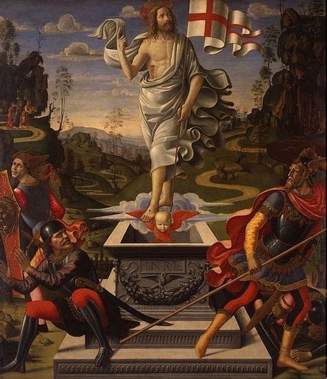 Domenico Ghirlandaio Resurrezione di Cristo 1490 1498 Gemäldegalerie