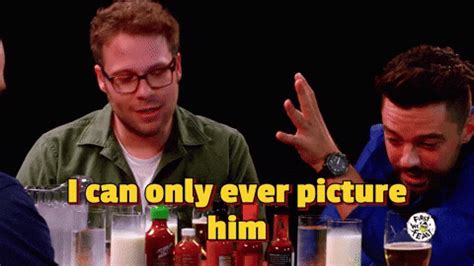 Seth Rogen Hot Ones By First We Feast Find Share On GIPHY