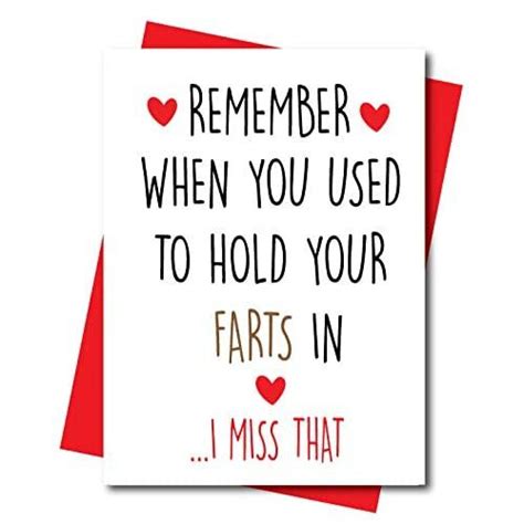 Funny Anniversary Card Valentines Love Husband Wife Partner Hold Your