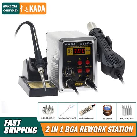 Esd In Soldering Iron Rework Station Hot Air Gun Desoldering Welder Tips New Soldering