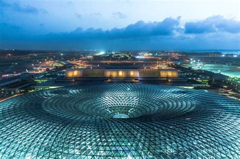 Moshe Safdies Jewel Changi Airport Nears Completion In Singapore