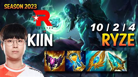 Kt Kiin Ryze Vs Rumble Top Kr Ranked Youtube