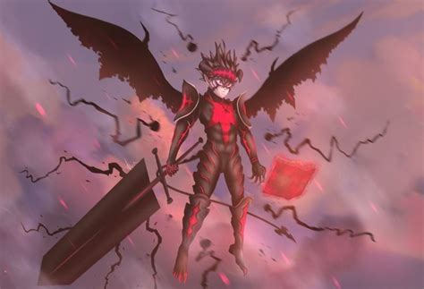 Pin de Moob en black clover | Demonio de anime, Fondo de pantalla de ...