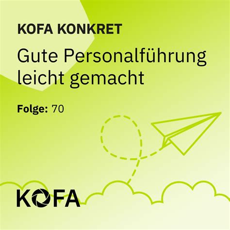 KOFA konkret Gute Personalführung leicht gemacht KOFA auf dem Sofa