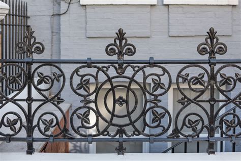 How To Maintain For Iron Railings British Spirals And Castings