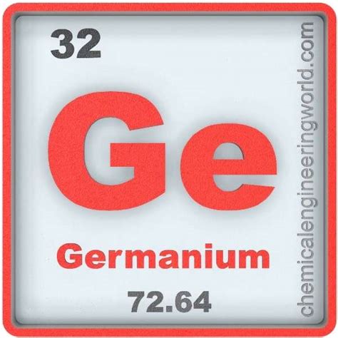 Germanium Element Properties and Information - Chemical Engineering World