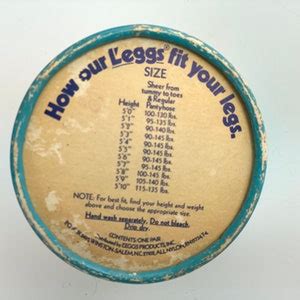 Vintage L Eggs Nude Pantyhose NOS Unopened Legs Egg Legg Tights Etsy