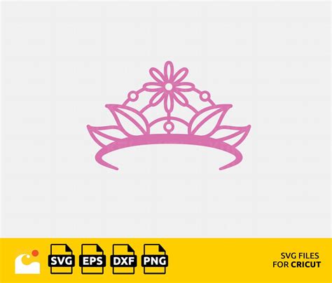 Wedding Headband Svg Flower Headband Svg Tiara Svg Princess Crown