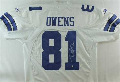 Terrell Owens Signed Cowboys Jersey (Steiner Hologram) | Pristine Auction