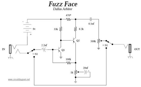 Fuzz Box Schematic