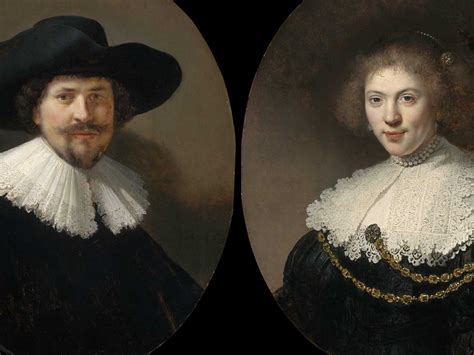 Mfa Boston Restores A Pair Of Rembrandt Portraits For The First Time In