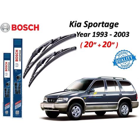 Bosch Advantage Wiper For Kia Sportage Year 1993 2003 20 20