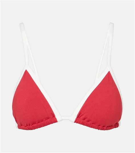 Marysia Bianco Bikini Top In White ModeSens