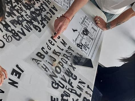 Second atelier avec les collégiens d Anne Franck pour une fresque