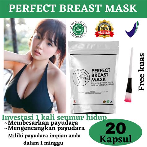 PERFECT BREAST MASK 20X Masker Pembesar Pengencang Payudara