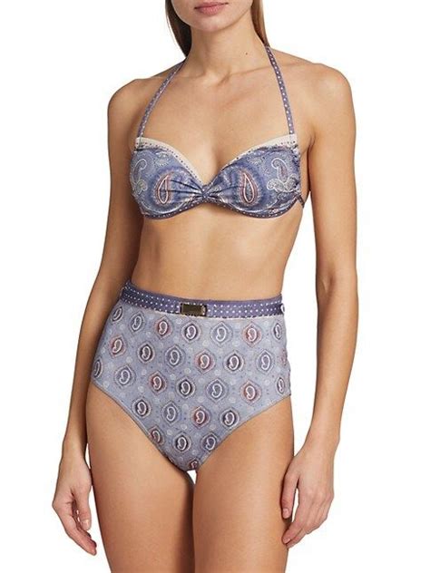 Shop Zimmermann Vitali Halter Bikini Saks Fifth Avenue Halter Bikini