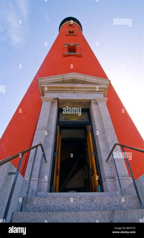 Light House Ponce Inlet Florida Stock Photo Alamy