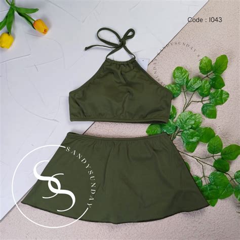 Calico Print Top With Low Rise Bikini Set Bikinis Bikini Outfits My XXX Hot Girl