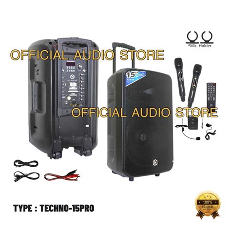 Jual Speaker Portable Meeting 15 Inch Hardwell TECHNO 15 PRO Original ...