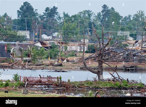 Part of the damage from the April 27, 2011 Tuscaloosa, Alabama tornado ...