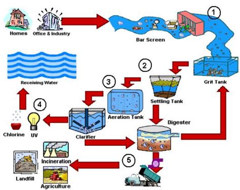 Wastewater Treatment Plant Chemical Process — Lesson Science Cbse