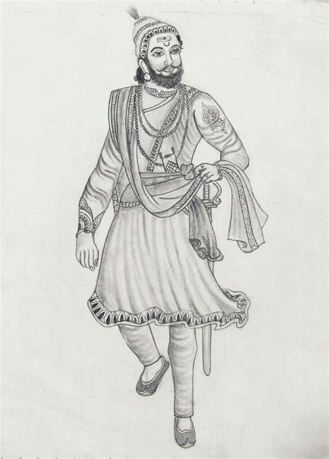 Shivaji Maharaj Sketch By Kali-Yugadi On DeviantArt, 47% OFF